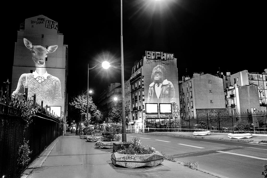 LA BICHE ET L'OURANG OUTAN, PARIS - 2015 © Julien NONNON